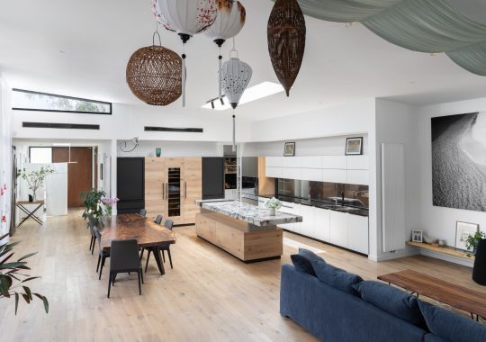 Kitchen and Lounge - Malvern New House